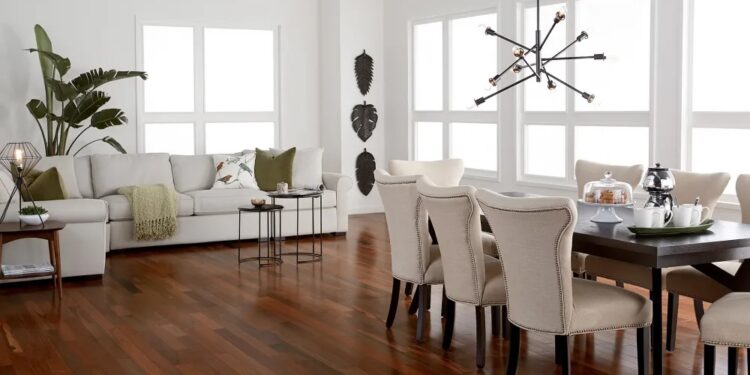 On Flooring: 4 Wood Floor Ideas For A Stylish Living Room