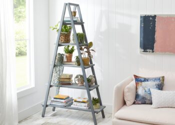 Repurpose Your Old Step Ladder: 5 Fun DIY Ideas