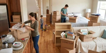 The Systematic Transition: Packing Room by Room for Easier Relocation